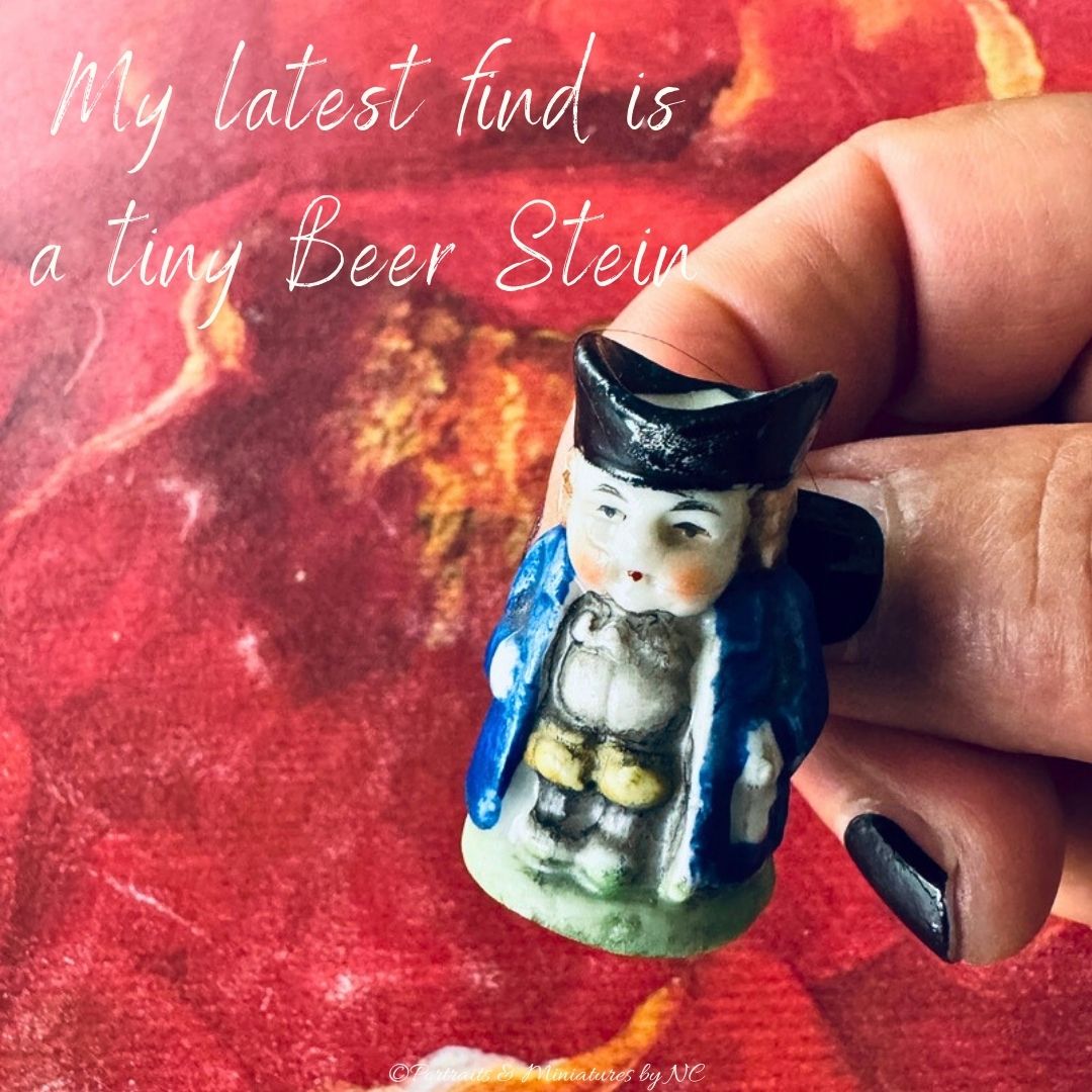 Dollhouse Miniature Beer Stein