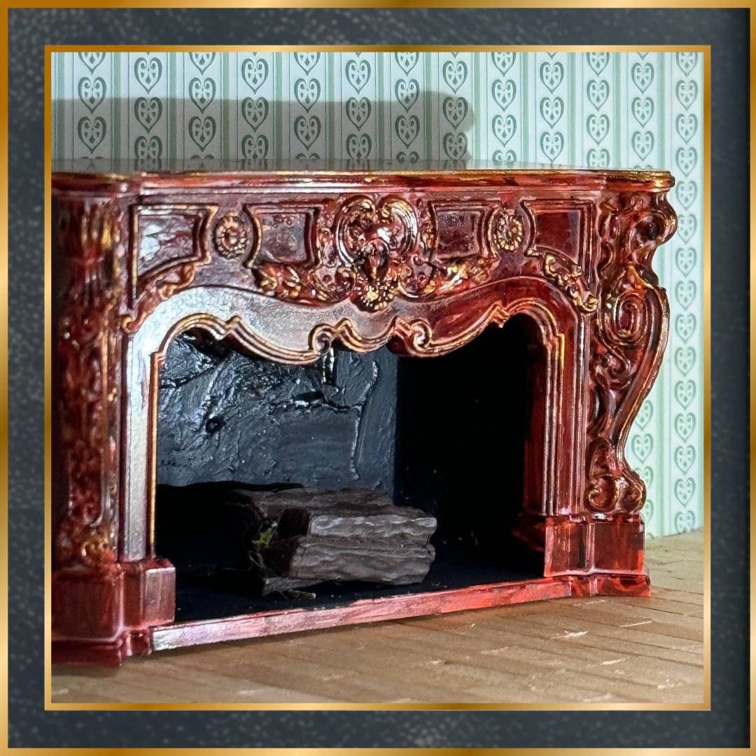 Fireplace for dollhouse