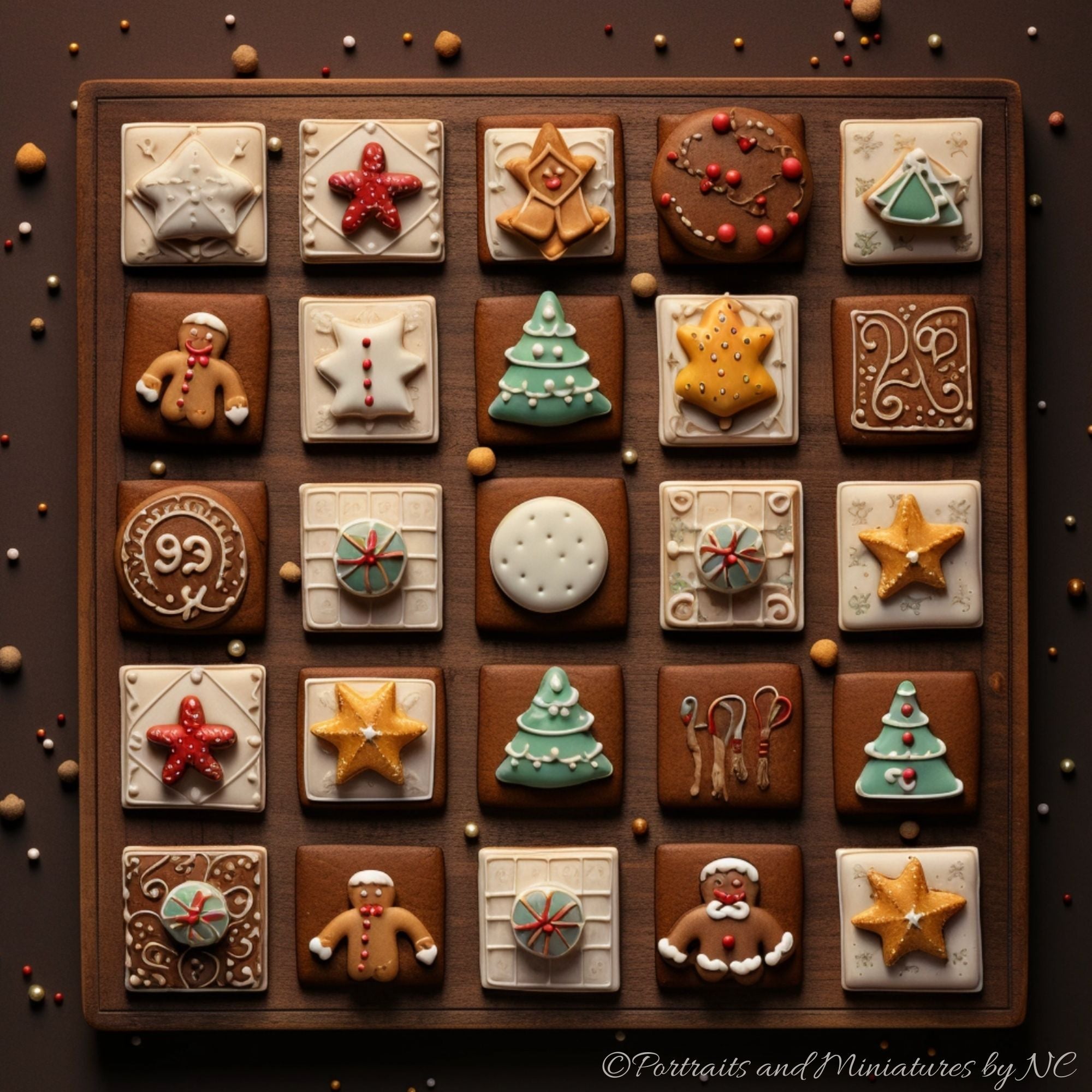 miniature cookies made out of polymerclay