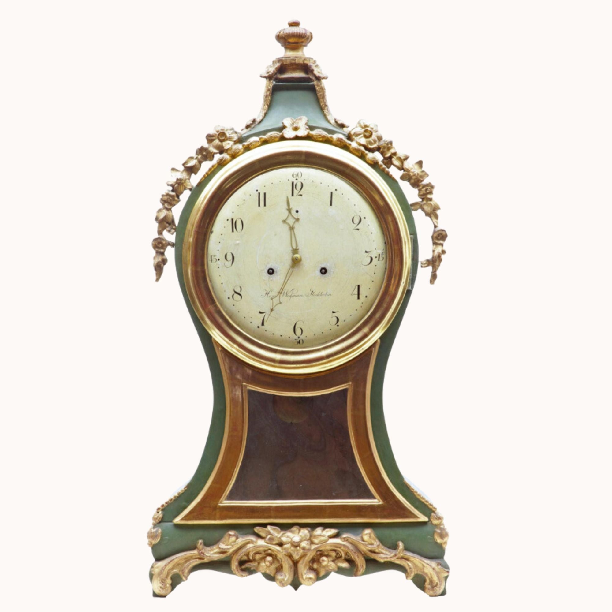 Gustavian Mantel Clock
