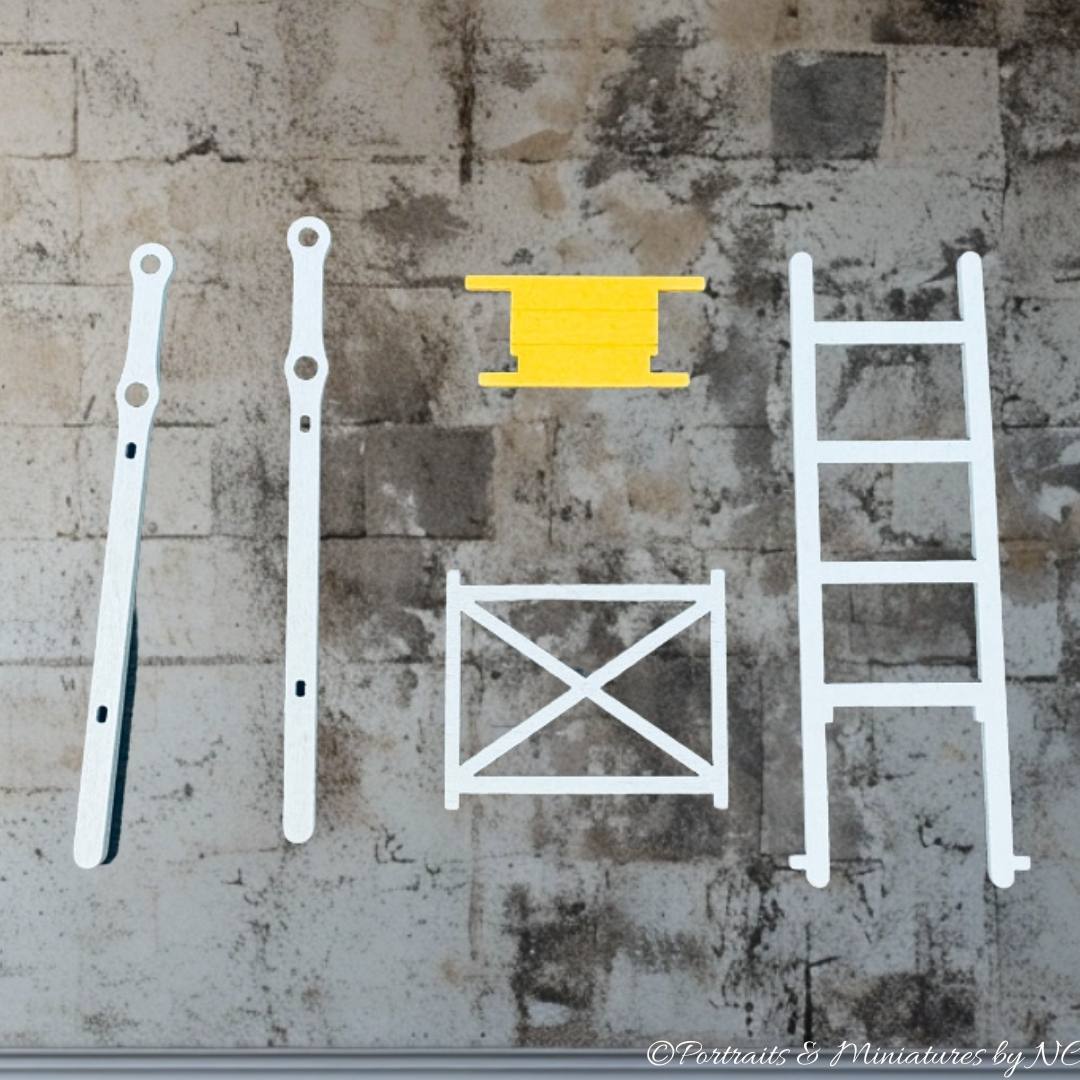 Miniature Ladder Pieces