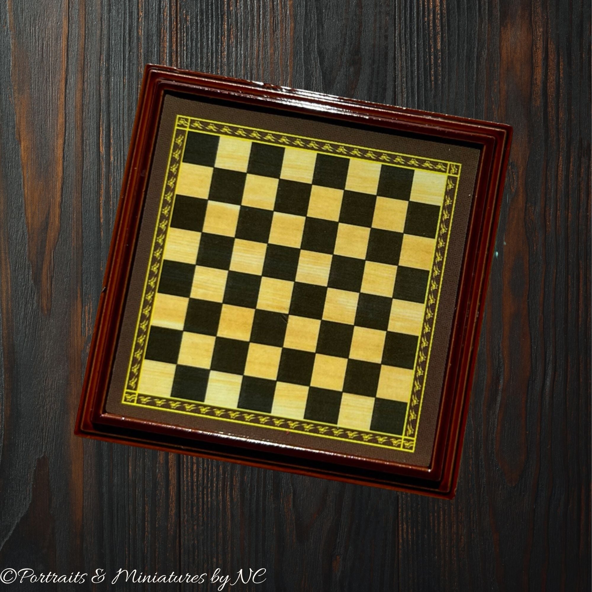 chess game miniature