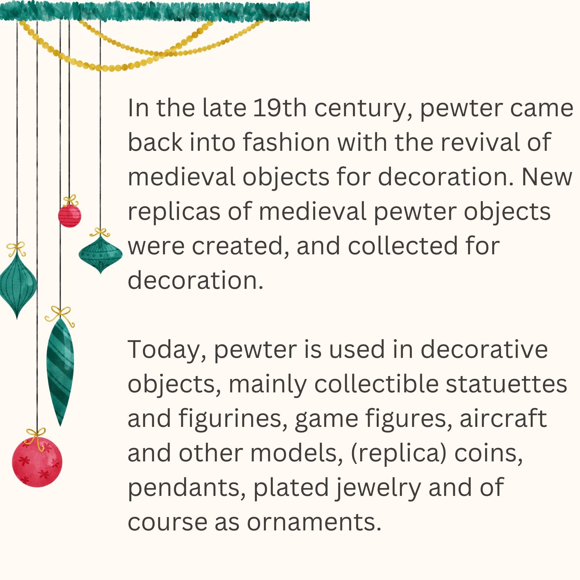 decorative uses of pewter