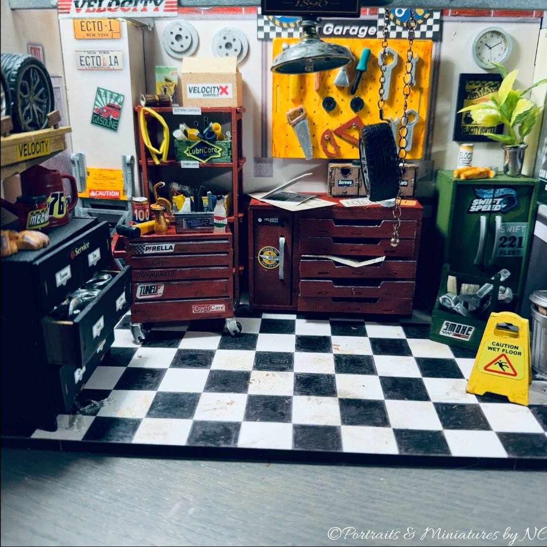 Miniature Garage without car