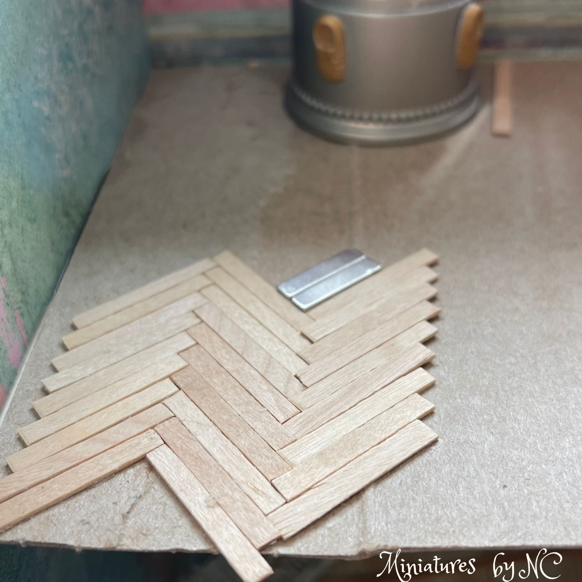 Herringbone floor design