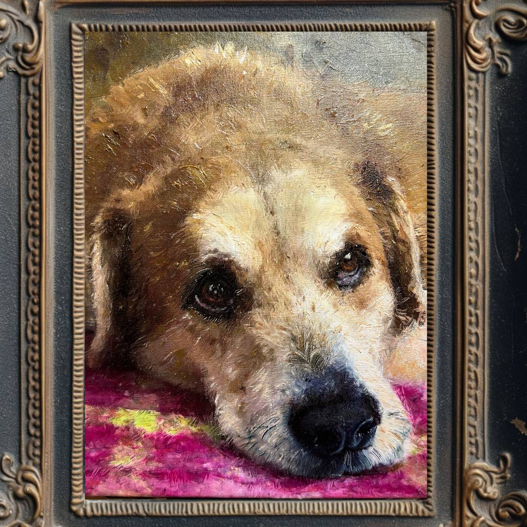 Pet oil Portrait