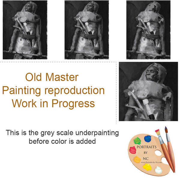 Old Master Underpainting