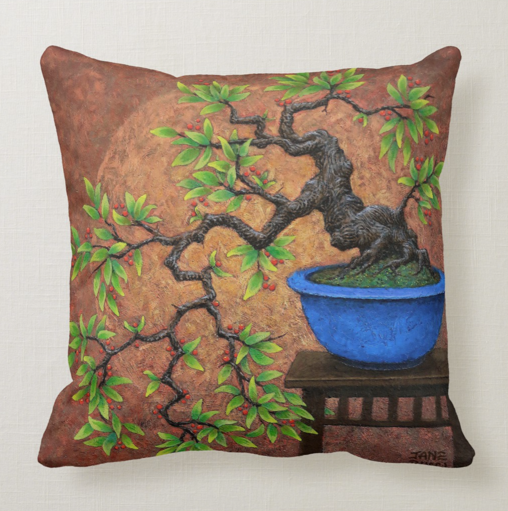Bonsai Tree Pillow