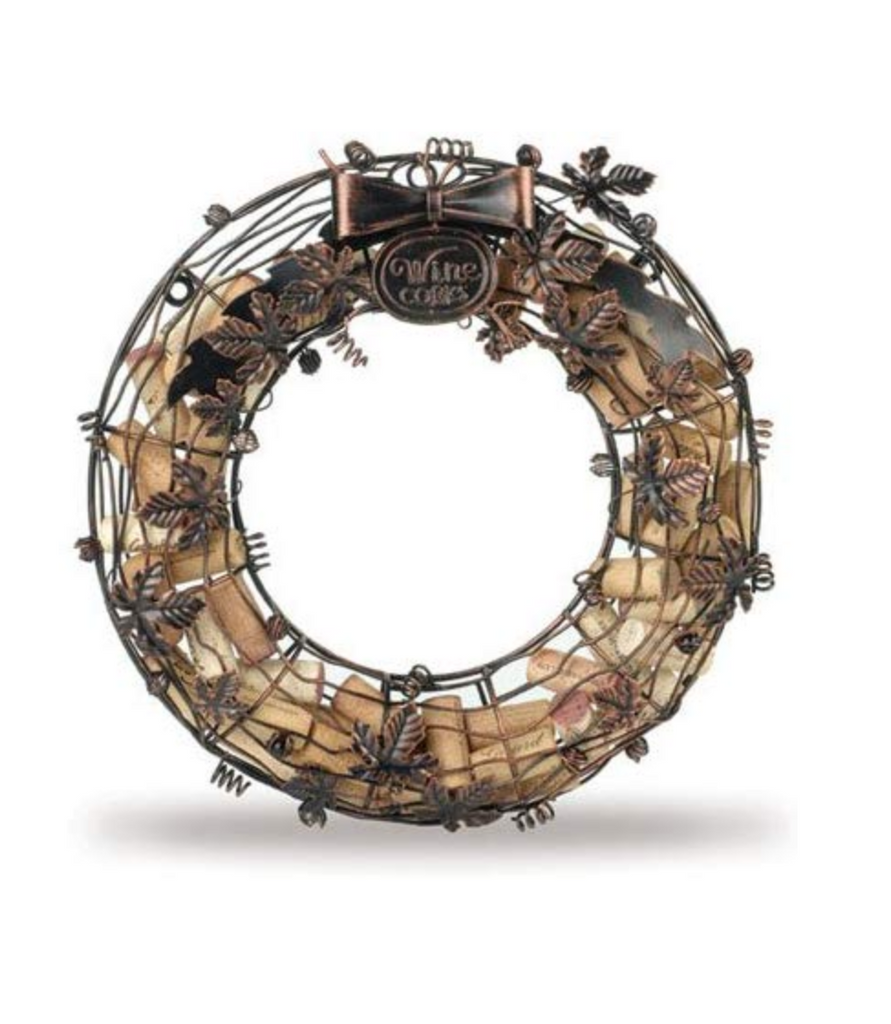 Wire Cork Wreath