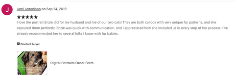 Cat portrait review