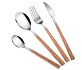 utensils with wood handles