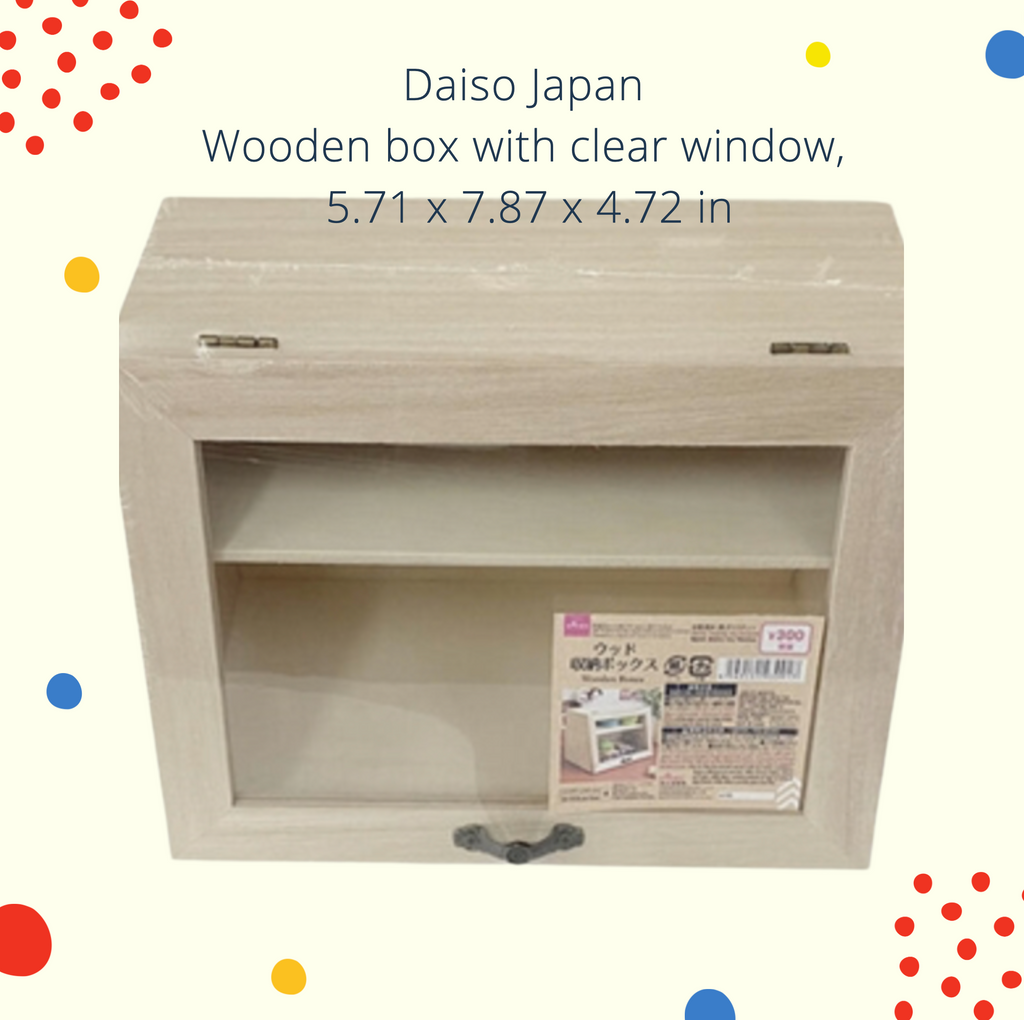 Daiso Japan Holzkiste