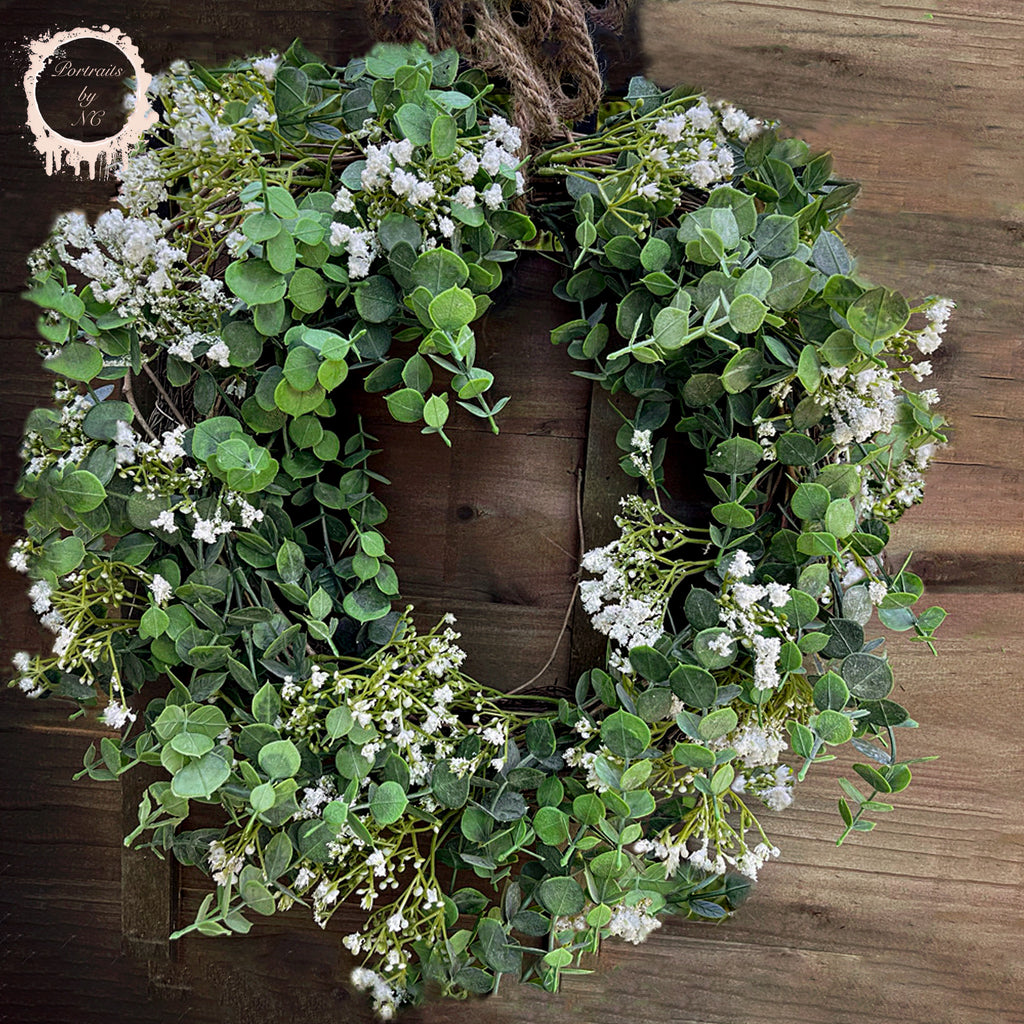 Baby Breath Wreath