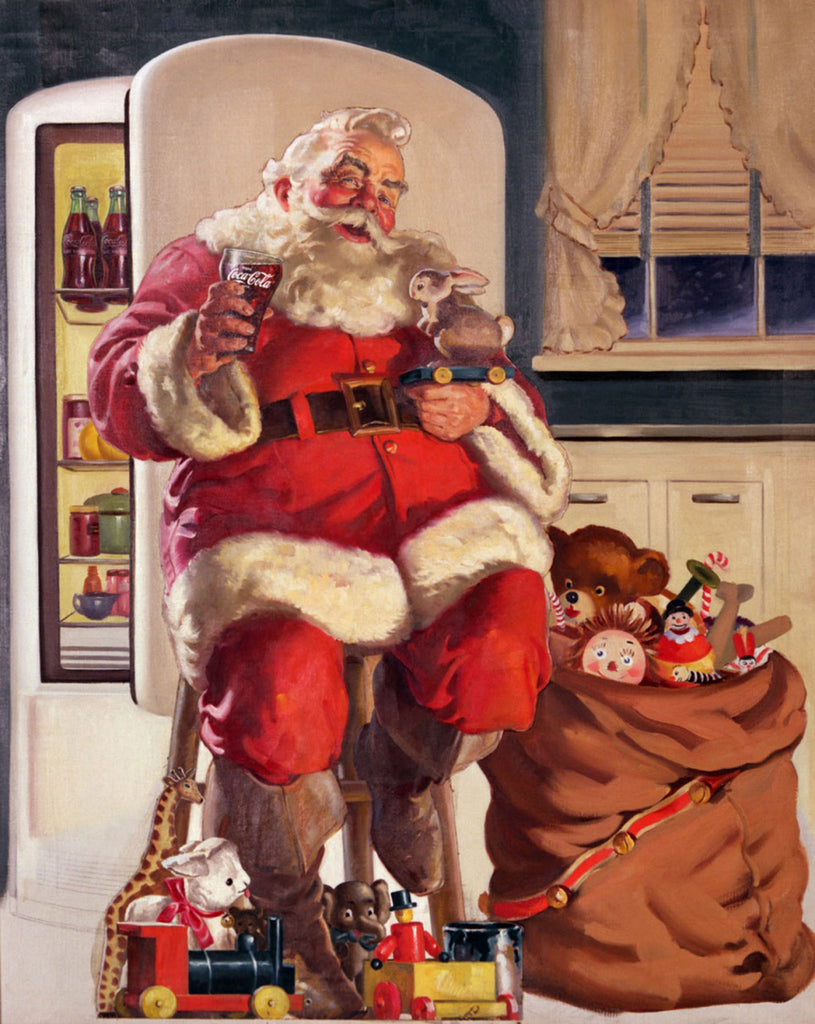 coke lore santa 1947
