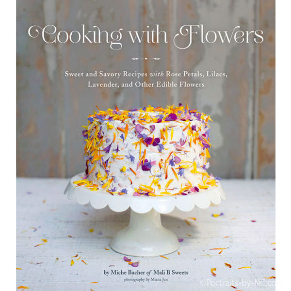 cooking with flowers book