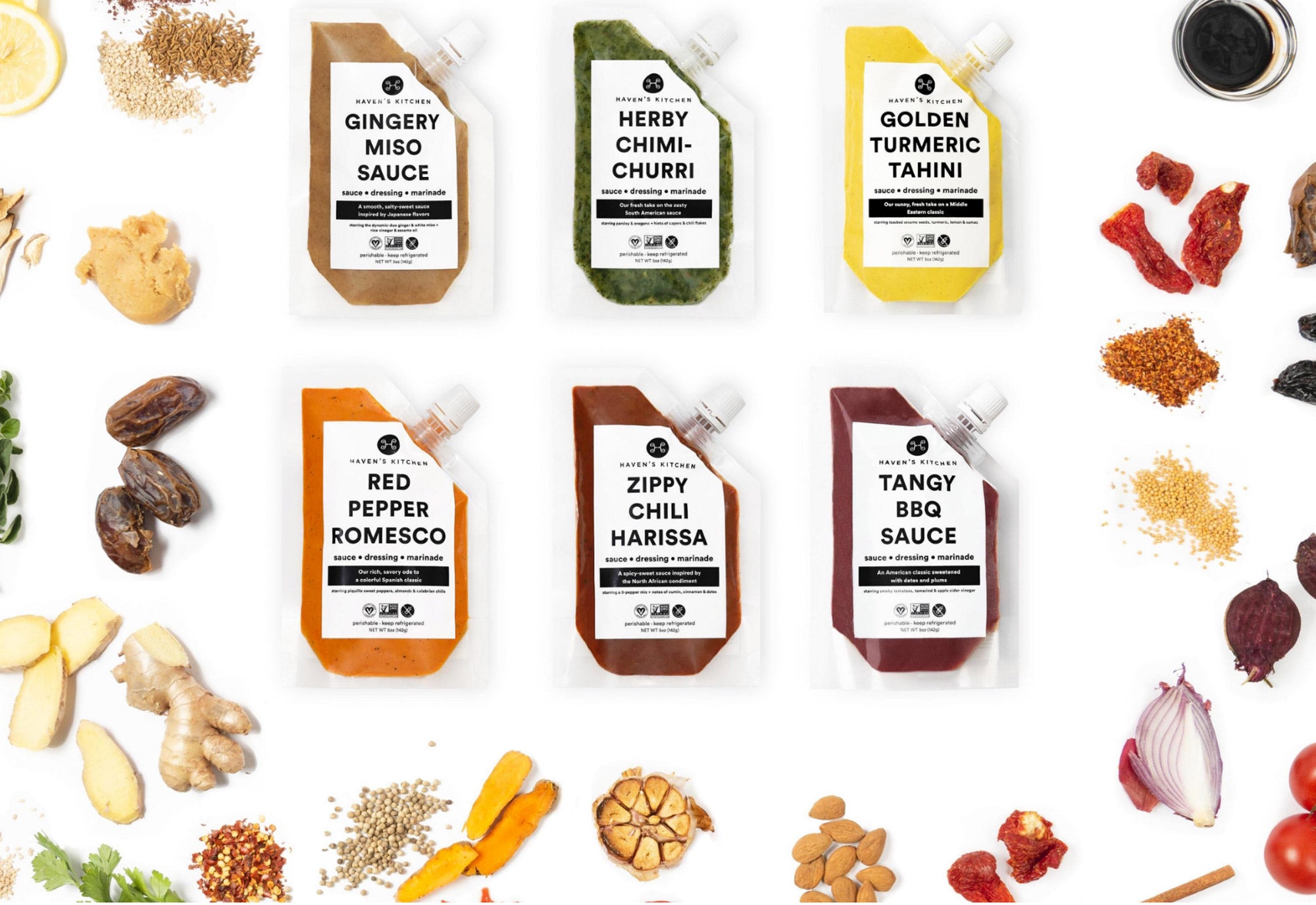 Sauces de cuisine Haven