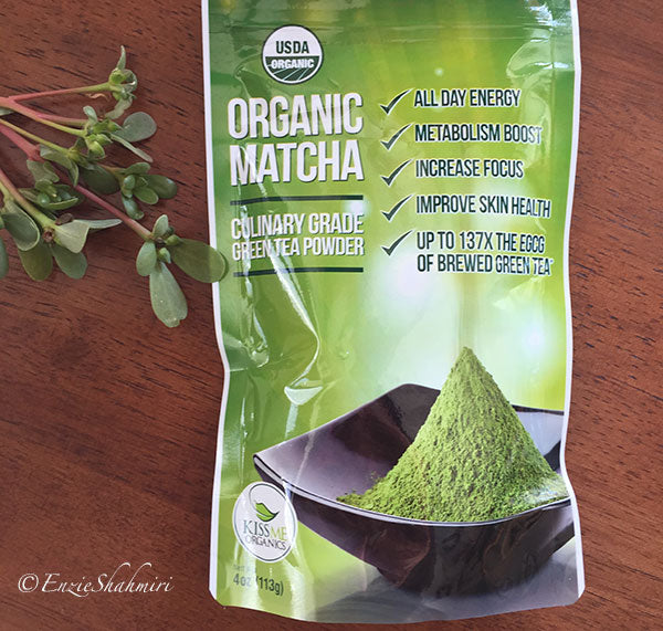 kiss me organics matcha tea