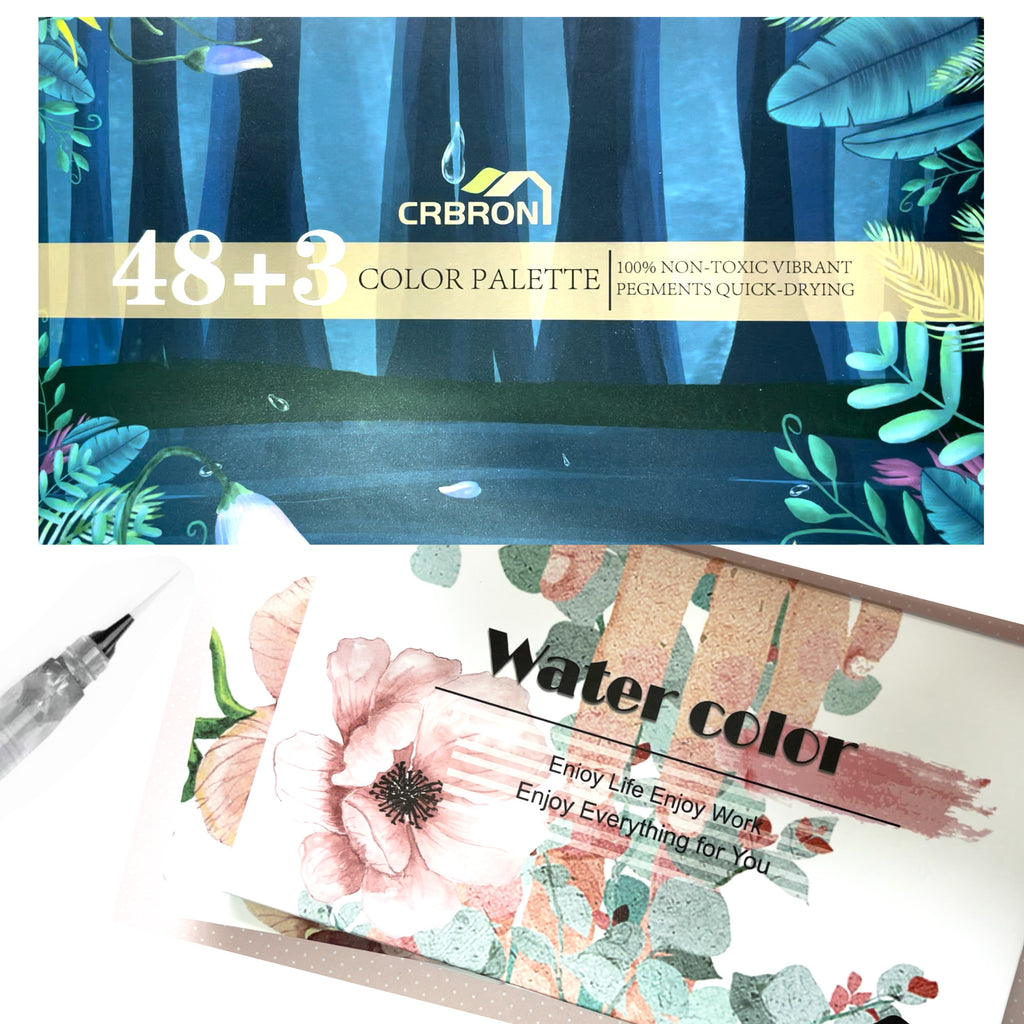 packaging of watercolor set