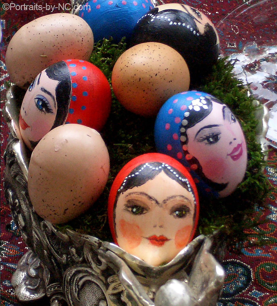 Persische Norouz-Eier