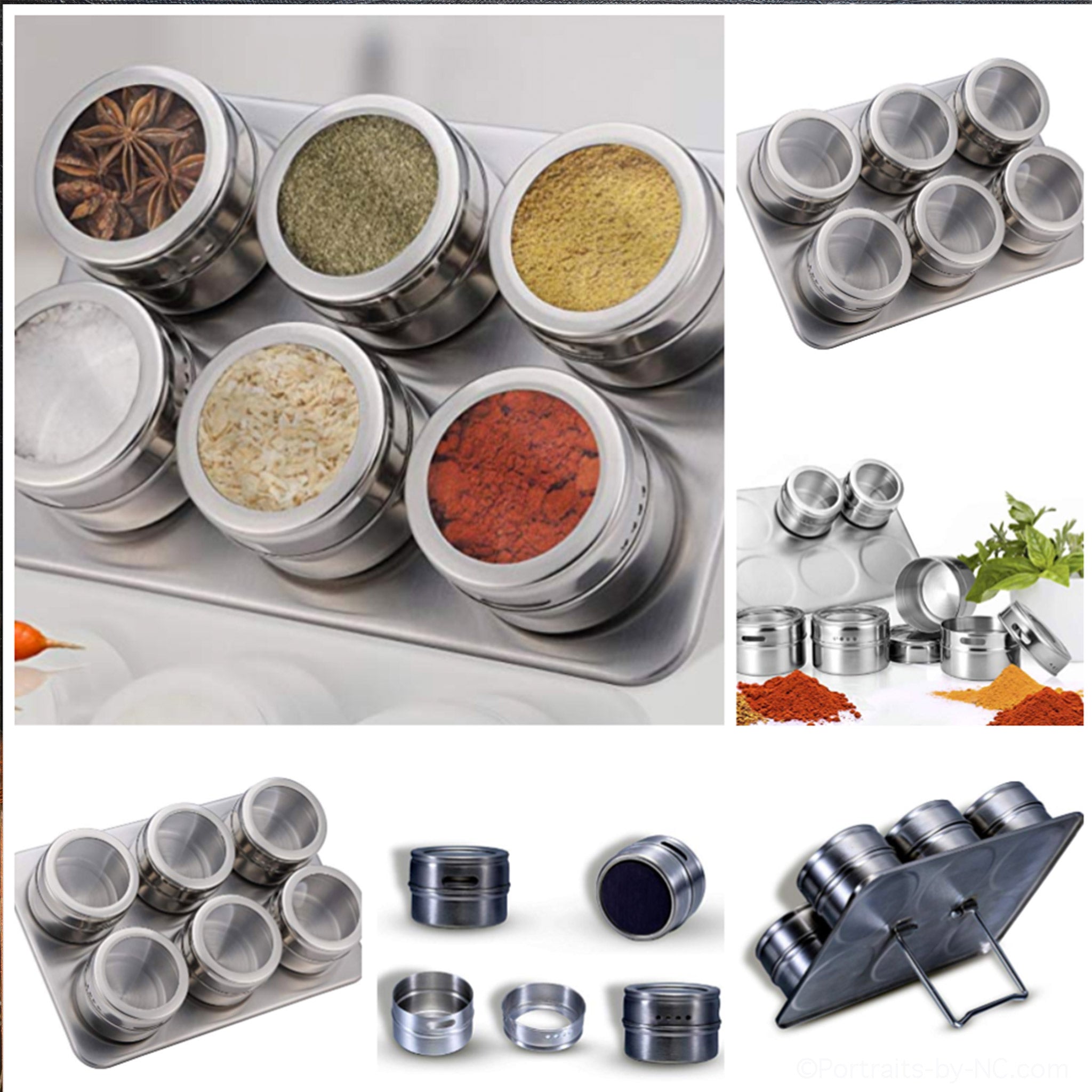 Pro Chef Magnetic Storage Containers