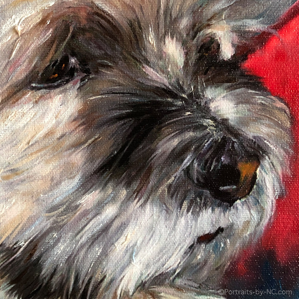 Peinture de chien
