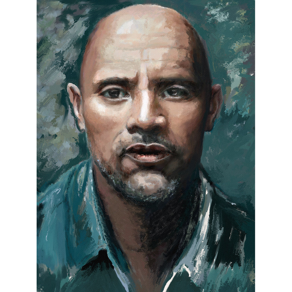 Man Portrait in oil