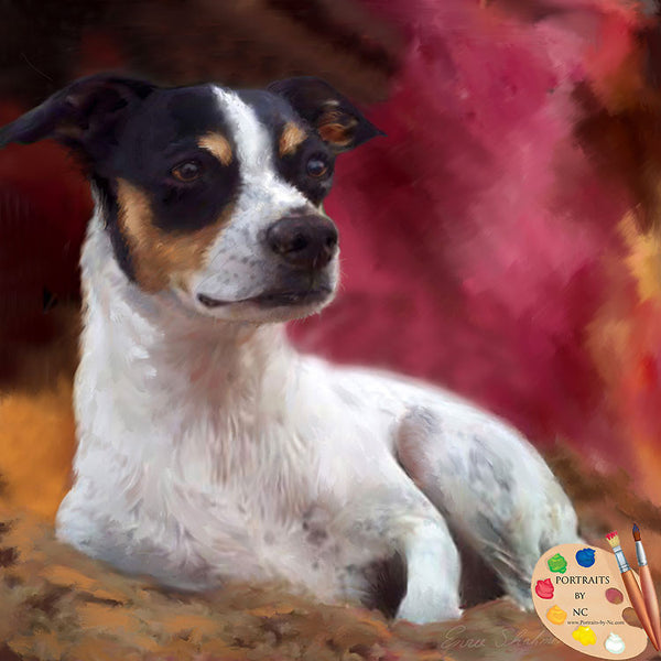 Ratten-Terrier-Porträt