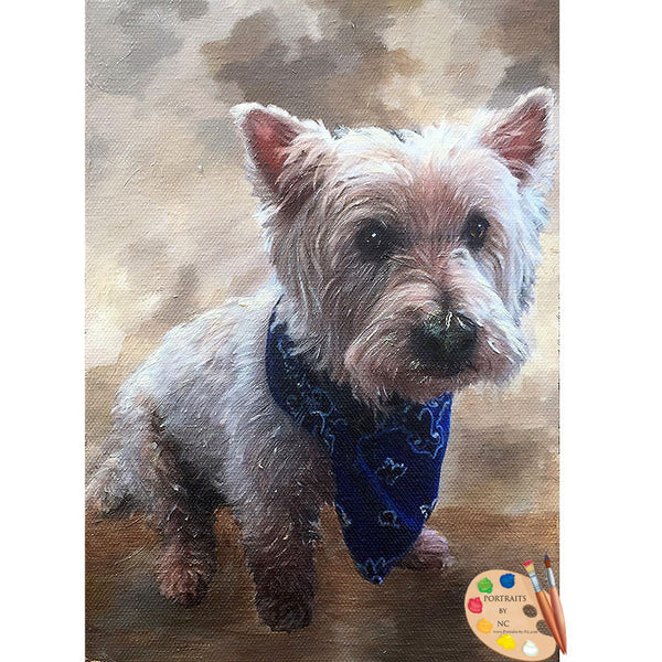 westie-oil-painting