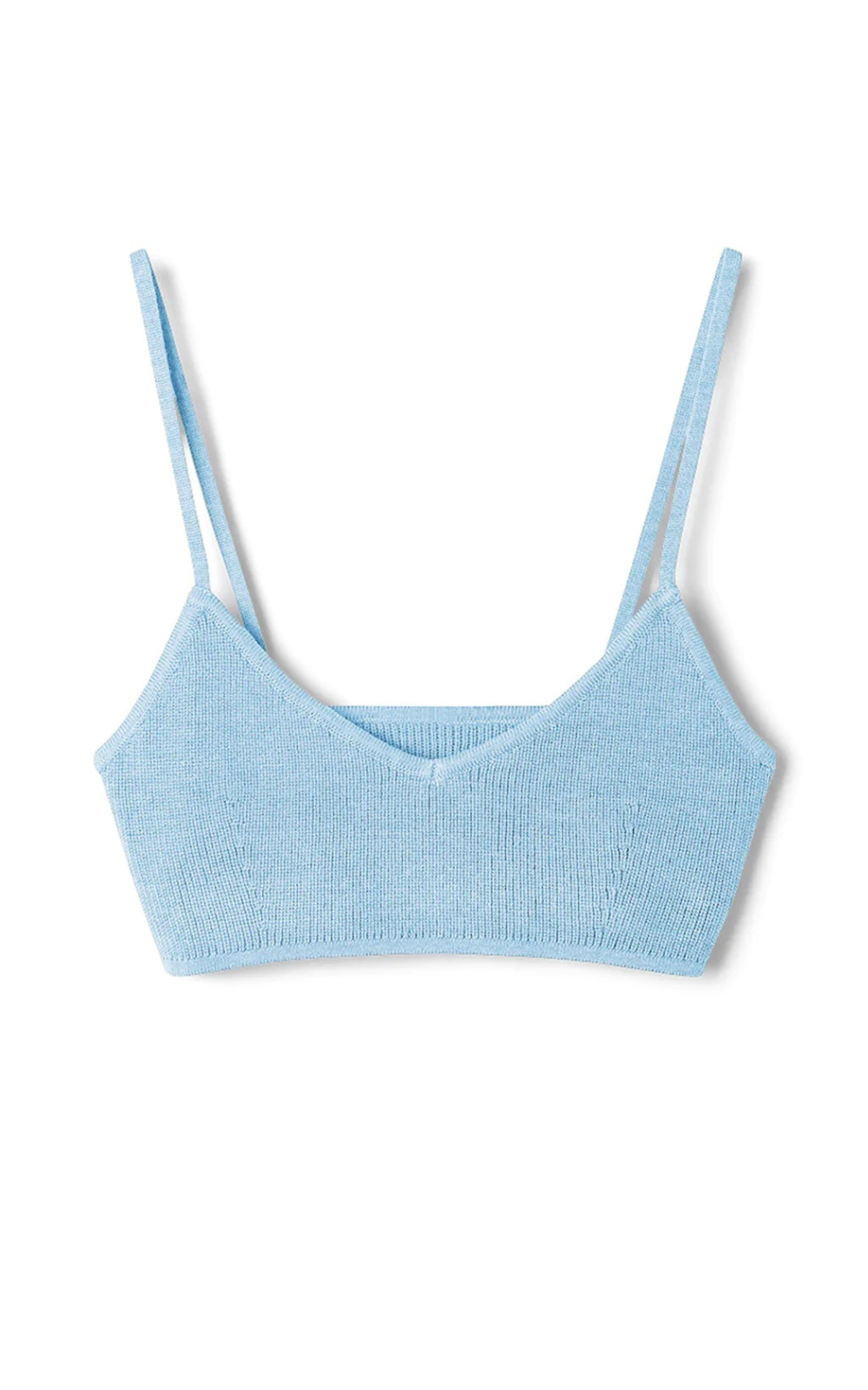 Knitted Bralette - White - Arche