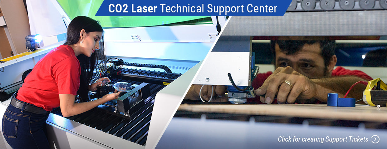 Technical Support CO2 Laser Machine Cutting Engraving Know-how Works Calibration Parameters