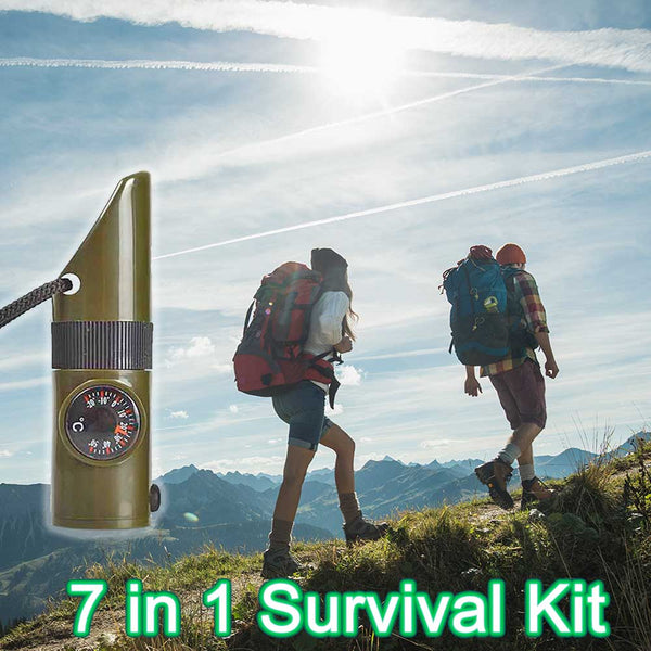 7 in 1 survival whistle