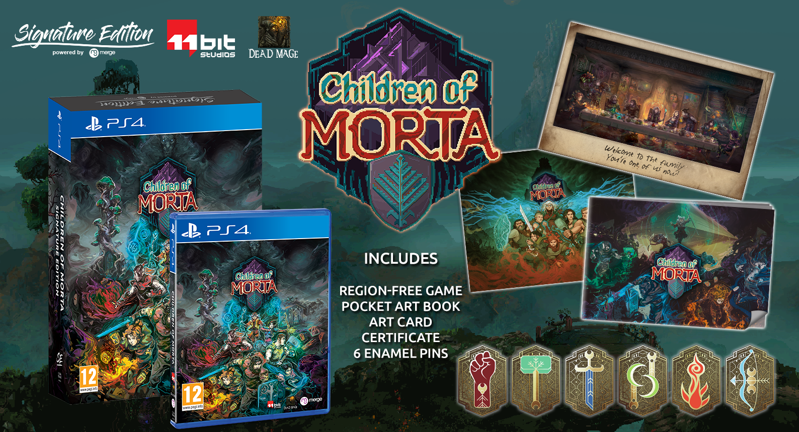 Children Of Morta PS4 FR MERGE GAMES Action-RPG Roguelike Roguelite  5060264374106 Ver.New Sony Playstation 4