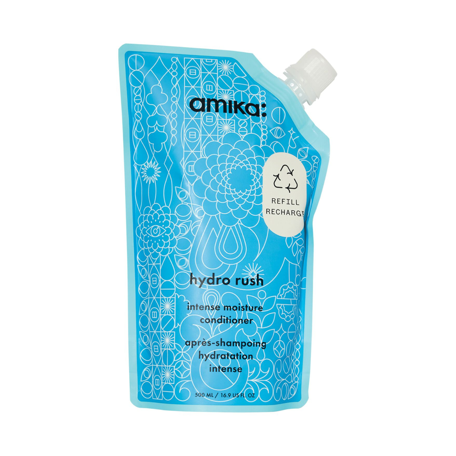 Amika Hydro Rush Intense Moisture Conditioner 16.9 oz