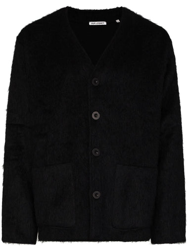 OUR LEGACY CARDIGAN M4206CBM BLACK MOHAIR – Dope Factory