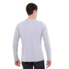 Stone Washed Cotton Men Long Sleeve Top