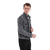 Stone Washed Cotton Men's Shacket