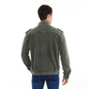 Stone Washed Cotton Men's Shacket