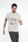 Hrly Dvidsn Patent Printed Cotton RegularT-Shirt
