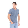 Anthracite Stone Washed Plain Men's T-shirts