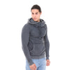 Stone Washed ANTRACİTECotton Men's Hoodie