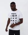 Types ofFunny DrummersGraphic Light GreyT-Shirt