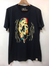 NavyBob Marley's Short Sleeve Round Neck Men's Cotton T-shirts