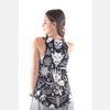 Black Tarrot Mystery Print Cotton Women Vest - S-Ponder Shop