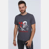 Grey Not Be Loved Printed Cotton T-shirt - S-Ponder Shop