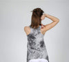 Grey Tie Dye Cotton Women Vest - S-Ponder Shop - VEST