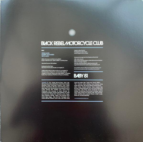 Black Rebel Motorcycle Club - AMERICAN X: BABY LP 81 SESSIONS 2LP –  LEVITATION