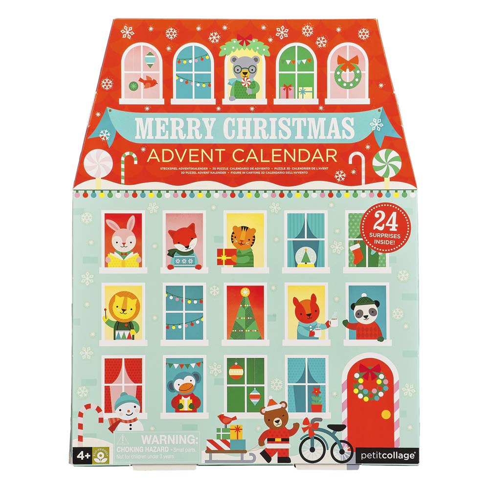 Merry Christmas Pop-Out Advent Calendar | Children's Crafts