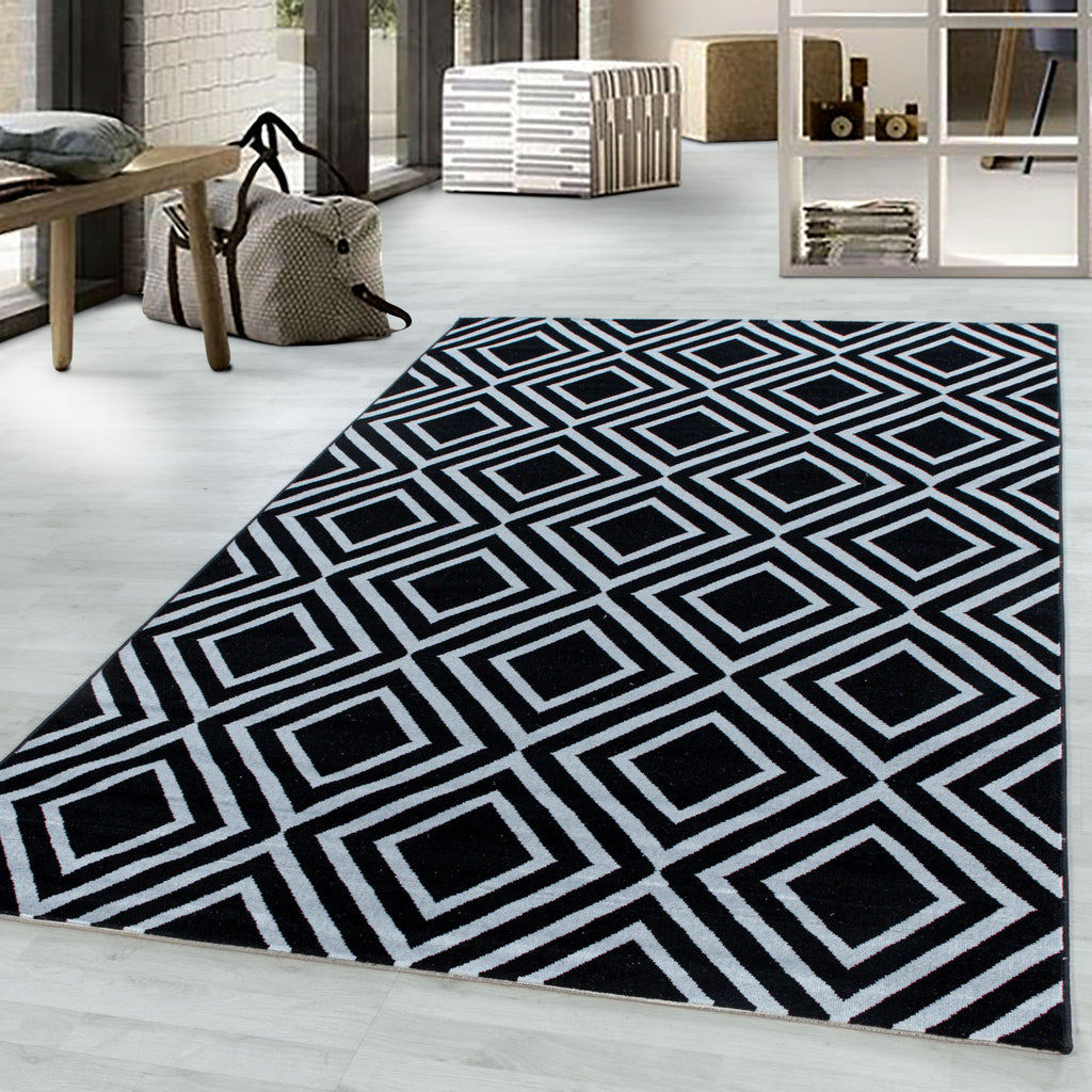 Vervorming humor Verder Grijs Tapijt Laagpolig Vloerkleed Omid Modern Style | Omid Carpets