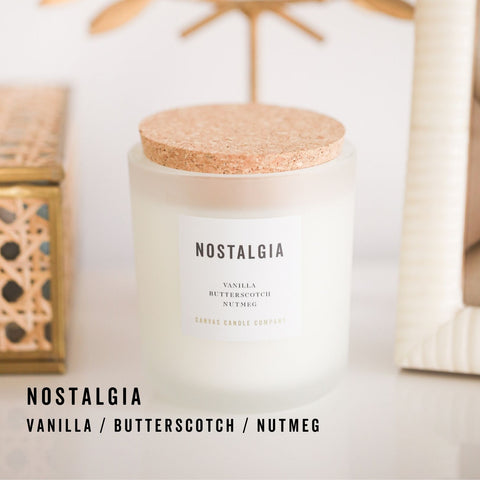 Canvas Candle Co. Fall Soy Candle