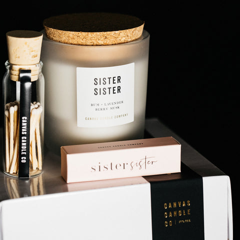 Sister Sister Candle Gift Set